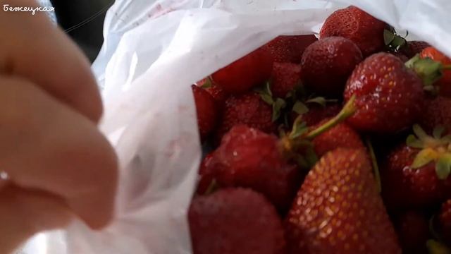 Клубничный сезон. Клубничка с Лианозовского рынка