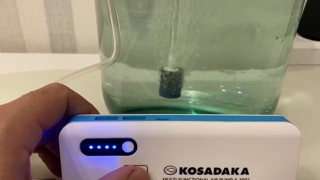 АЭРАТОР ВОЗДУХА НА ВСТРОЕННОЙ БАТАРЕЙКЕ ОТ KOSADAKA