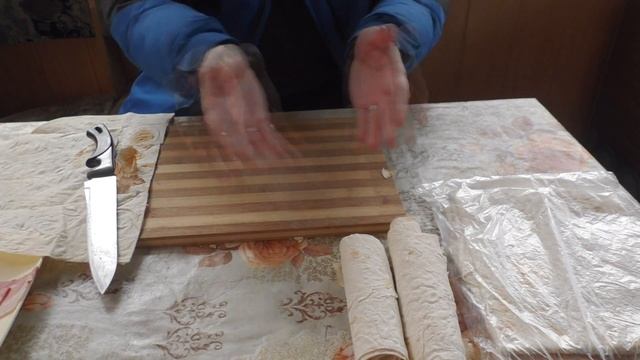 Сырные рулетики из лаваша