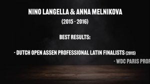 The best partnership of ... Nino Langella | #2 History of Dance