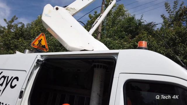 Мини Автовышка на базе фургона Renault