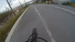 Тестирую вилку Suntour Aion.Urban freeride,street.