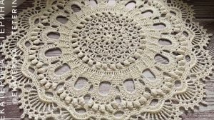 Салфетка Splendid. Салфетка крючком.