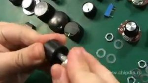 Ручки для переменных и подстроечных резисторов