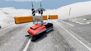 ?BeamNG -- на первом и отличном снегоходе Ripper ST1300 по снежным и шоссейным трассам Passo Stelvi