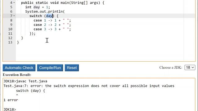 Java New Feature: Switch Expressions смотреть онлайн