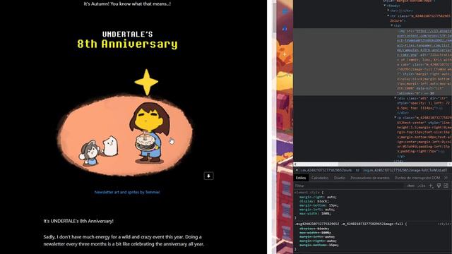 La NEWSLETTER de DELTARUNE/UNDERTALE (8th Aniversario) смотреть онлайн
