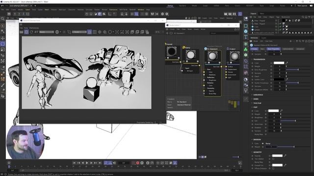 Create a Stylized Cartoon Shader in Redshift C4D 2023 (Download Shaders)