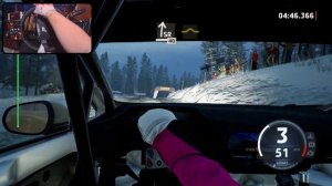 Ford Fiesta Rally 3 - EA Sports WRC 2023 - Rally Sweden Vargasen - Stage 1