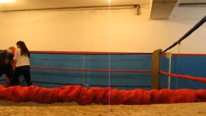 Бокс. Учимся резать углы.