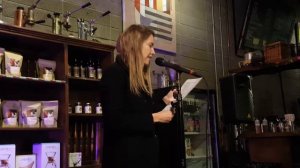 Mandy Kahn "Sonnet XVII" by Pablo Neruda at Neruda Poetry Night 10.11.19