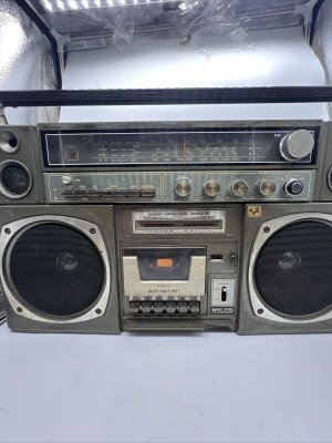 WILCO 1979 ГОД  BOOMBOX CRS-1049 Radio AM-FM Stereo Cassette - Rare-ЯПОНИЯ