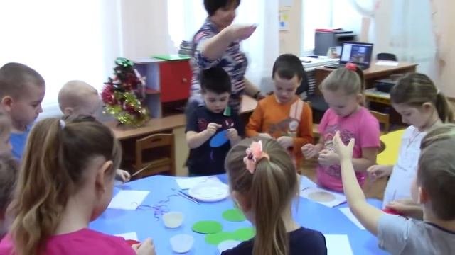 "Рождество встречаем весело". Тематическое занятие для детей 5-6лет. 2021 г.