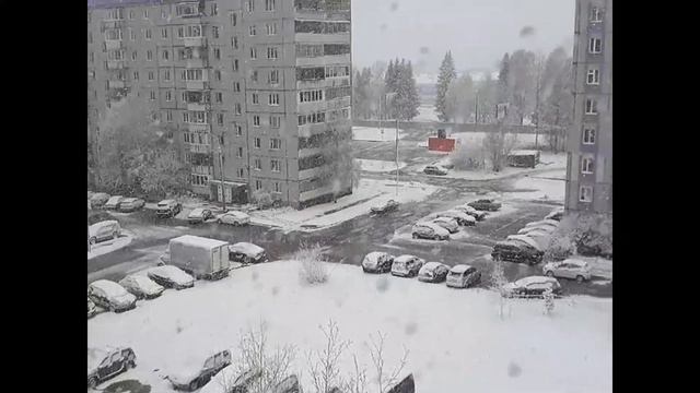 🤯ЗИМА ИЛИ ЛЕТО??🙄❗МАЙСКИЙ СНЕГ 22.05.2022❄#️⃣АНОМАЛИЯ