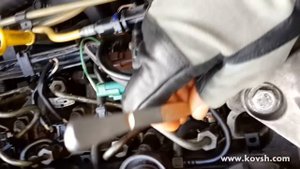 Как определить стучащую форсунку на Renault Kangoo 1.5 DCi