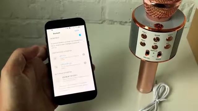 Обзор и настройка караоке микрофона смотреть онлайн