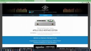 Базовое видео по Universal Audio Apollo | Регистрация устройства в аккаунте + плагины по акциям