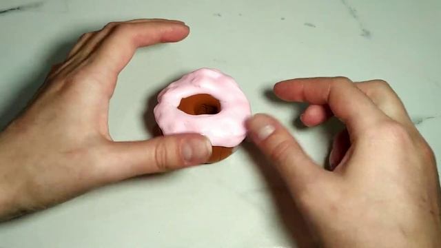 Пончик Donuts из слайма / Лёгкий пластилин смотреть онлайн