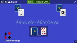 Microsoft Solitaire Collection | TriPeaks - Expert | September 16, 2021 | Daily Challenges