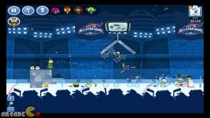 Angry Birds Friends - NHL ALL-STAR Tournament All Level 1-6 Walkthrough 3 Star 1/26/2015
