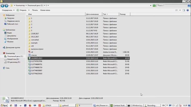 python: помощь юристу c ЕГРЮЛ смотреть онлайн