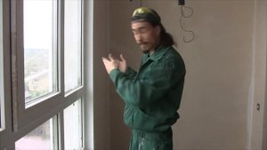 #БСЖ - вешаем кронштейны для кондиционера