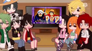 ||Mugiwara crew react..||(+Shanks,Law,Ace)|| Реакция команды Луффи..||part 1/?||