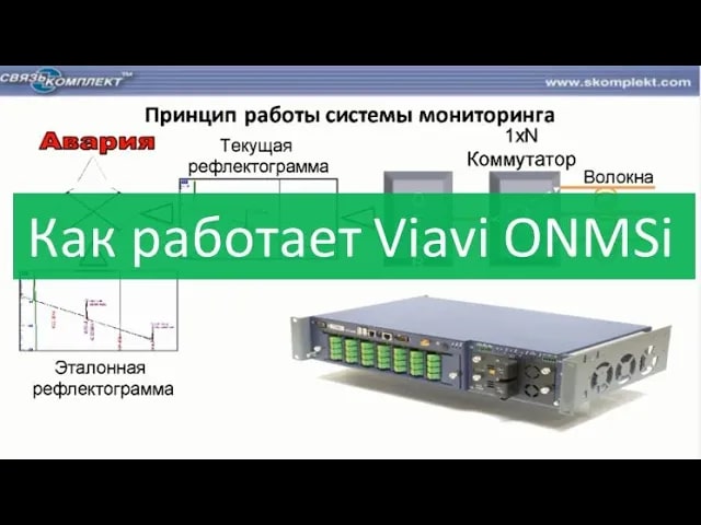 Система мониторинга ВОЛС ONMSi: непрерывный контроль магистрального или городского кабеля