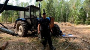 ПОГРУЗЧИК (кун) на МТЗ 82.МУКИ ВЫБОРА.