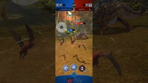 Начинаем играть в игру Jurassic World Alive