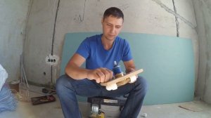 Установка смесителя скрытого монтажа на гипсокартон! сантехник. Ростов-на-Дону.