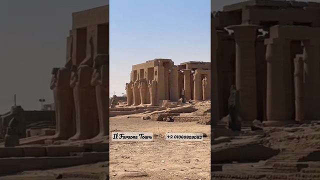 #Ramesseum: tempio di #Ramses II