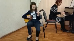 В. Авроров обр. рнп "Я на камушке сижу".