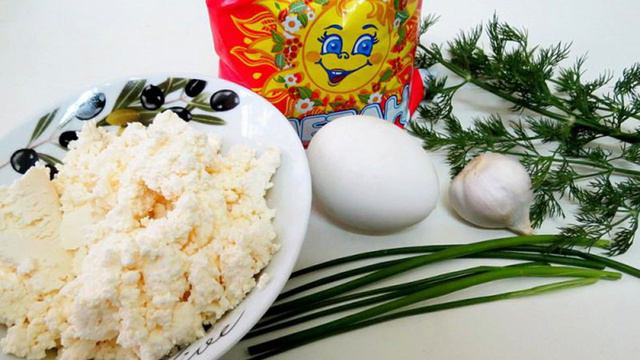 Бутербродная масса из творога и яиц