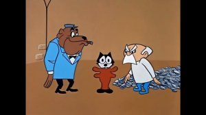 Кот Феликс! Тридцатая серия - Невидимый Профессор. В 4K и с полной реставрацией. Русская озвучка.