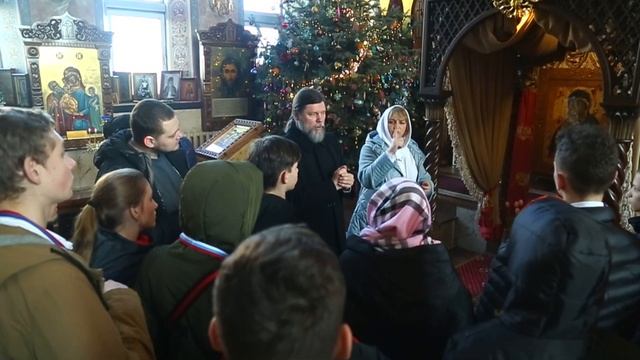 Глухонемые дети-спортсмены в гостях нашего храма смотреть онлайн