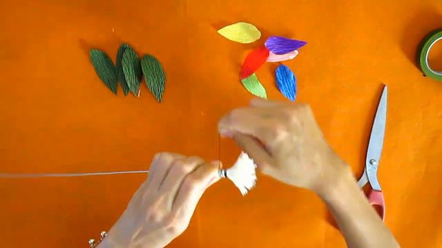 Flowers How to Make Clematis Crepe | Paper flowers | Paper Flower Tutorial |DIY Idea