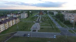 Губкин (Белгородская область) с высоты