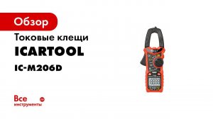 Токовые клещи iCartool  Обзор возможностей и характеристик