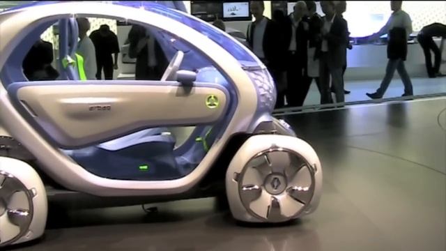 Renault Twizy Concept - Frnakfurt auto show 2009 смотреть онлайн