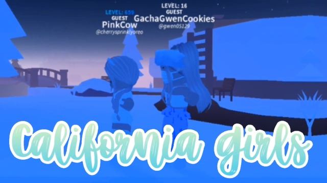 California Girls? || Roblox Edit with a Fan? смотреть онлайн