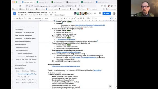 Kubernetes Release Team Meeting смотреть онлайн