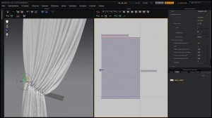 штора в марвелоус и импорт в скетчап