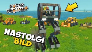 ✅ NEW !!! ПРЫГАЮЩИЙ ШАГОХОД из LK NASTOLGI BILD   ОБЗОР ПОСТРОЕК в Scrap Mechanic  СКРАП МЕХАНИК