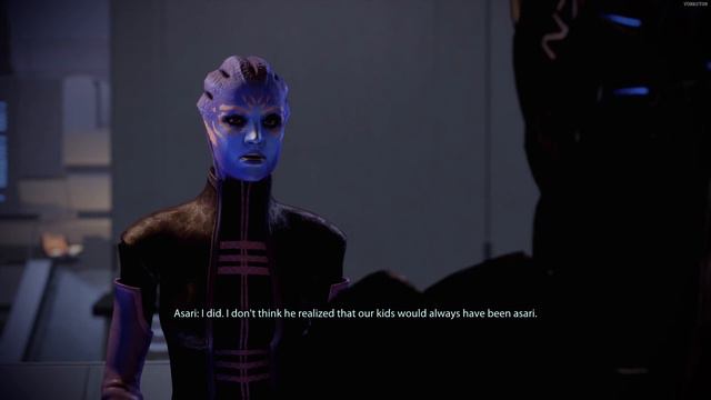 Shepard becomes a couple therapist | Mass Effect Legendary Edition смотреть онлайн