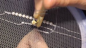 TAMBOUR (basic stitche)#1| ТАМБУРНЫЙ ШОВ (базовый стежок) #1