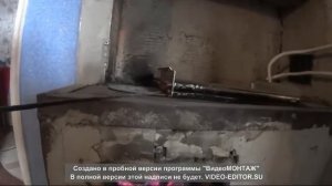Теплообменник в печку  с медной трубы.
