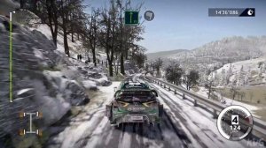 WRC 10 FIA World Rally Championship - La Bollene-Vesuby (Rallye Monte-Carlo) - Gameplay