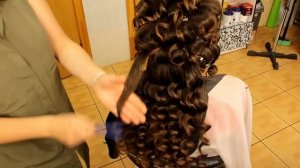 Голливудские локоны. Как накрутить объемные локоны. Big loose curls