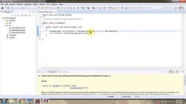 How to generate stream using generate and iterate methods of Java 8 streams? | Streams in Java 8 смотреть онлайн